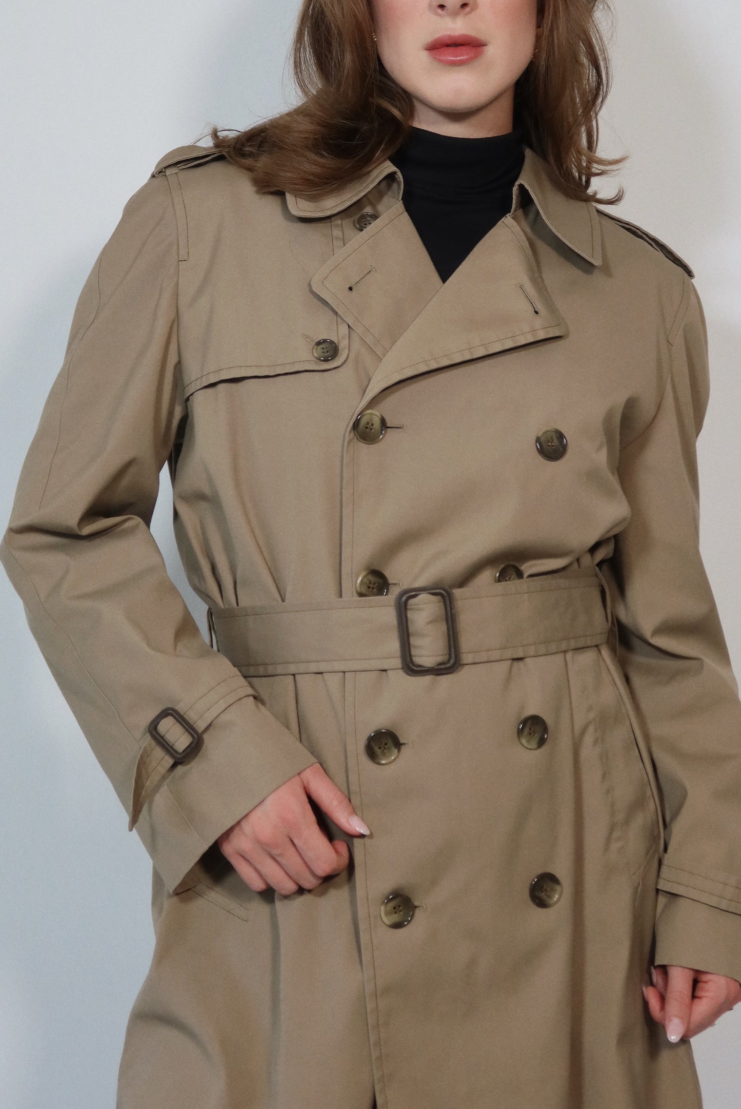 London Fog Classic Trench in Khaki