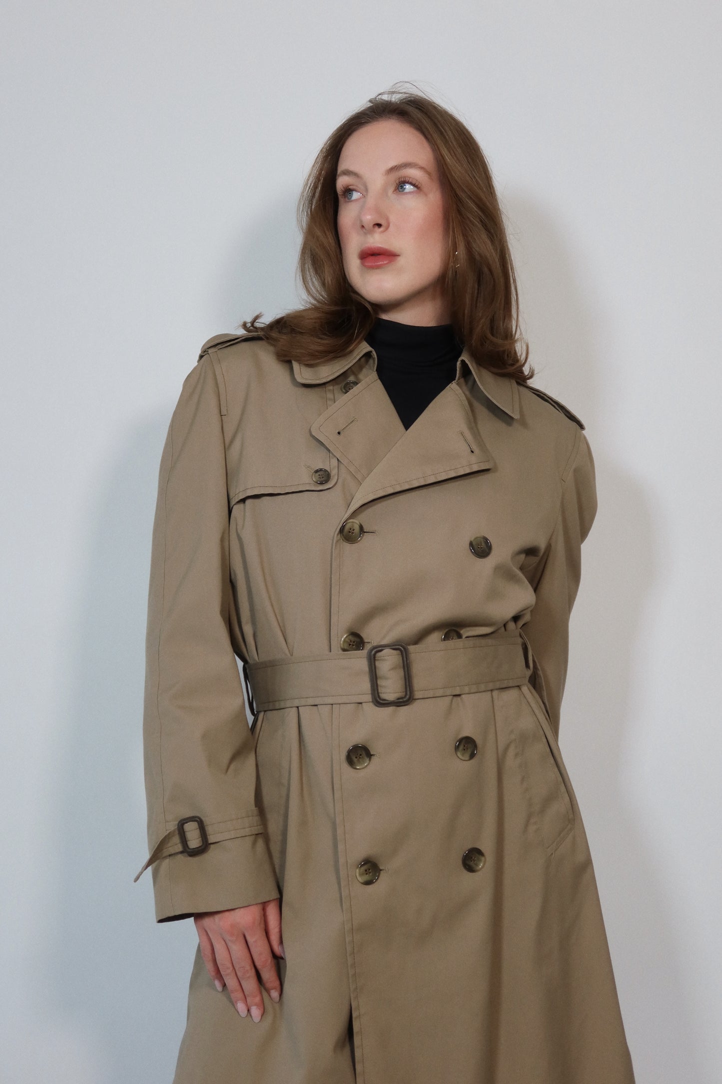 London Fog Classic Trench in Khaki