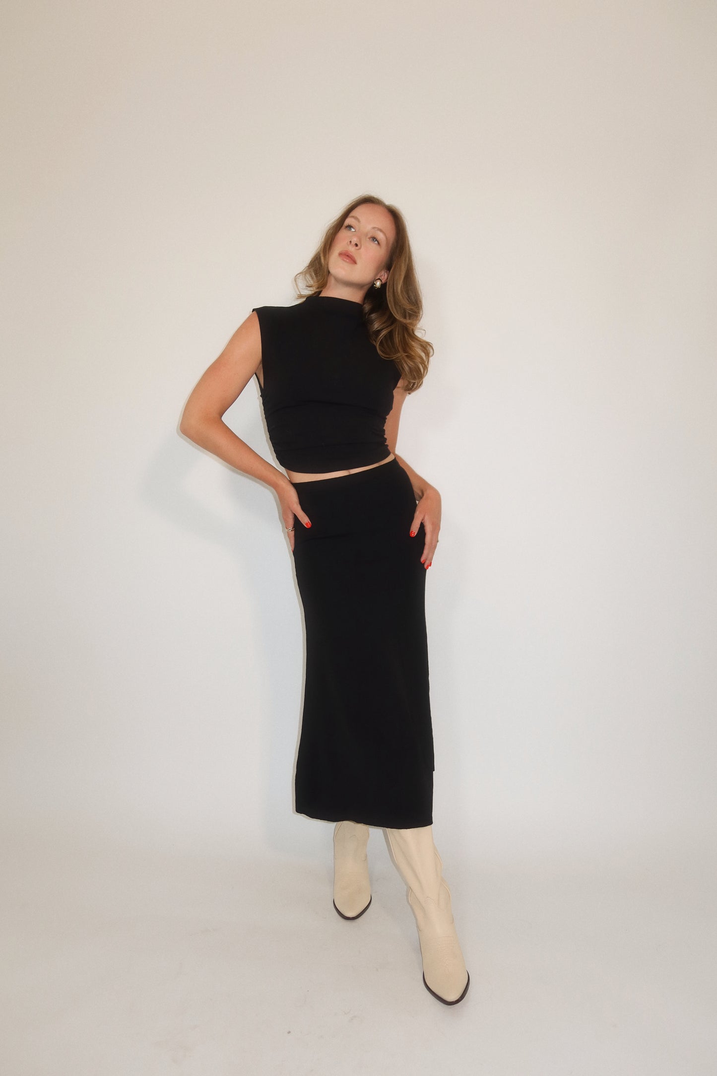 Hot Date Midi Skirt