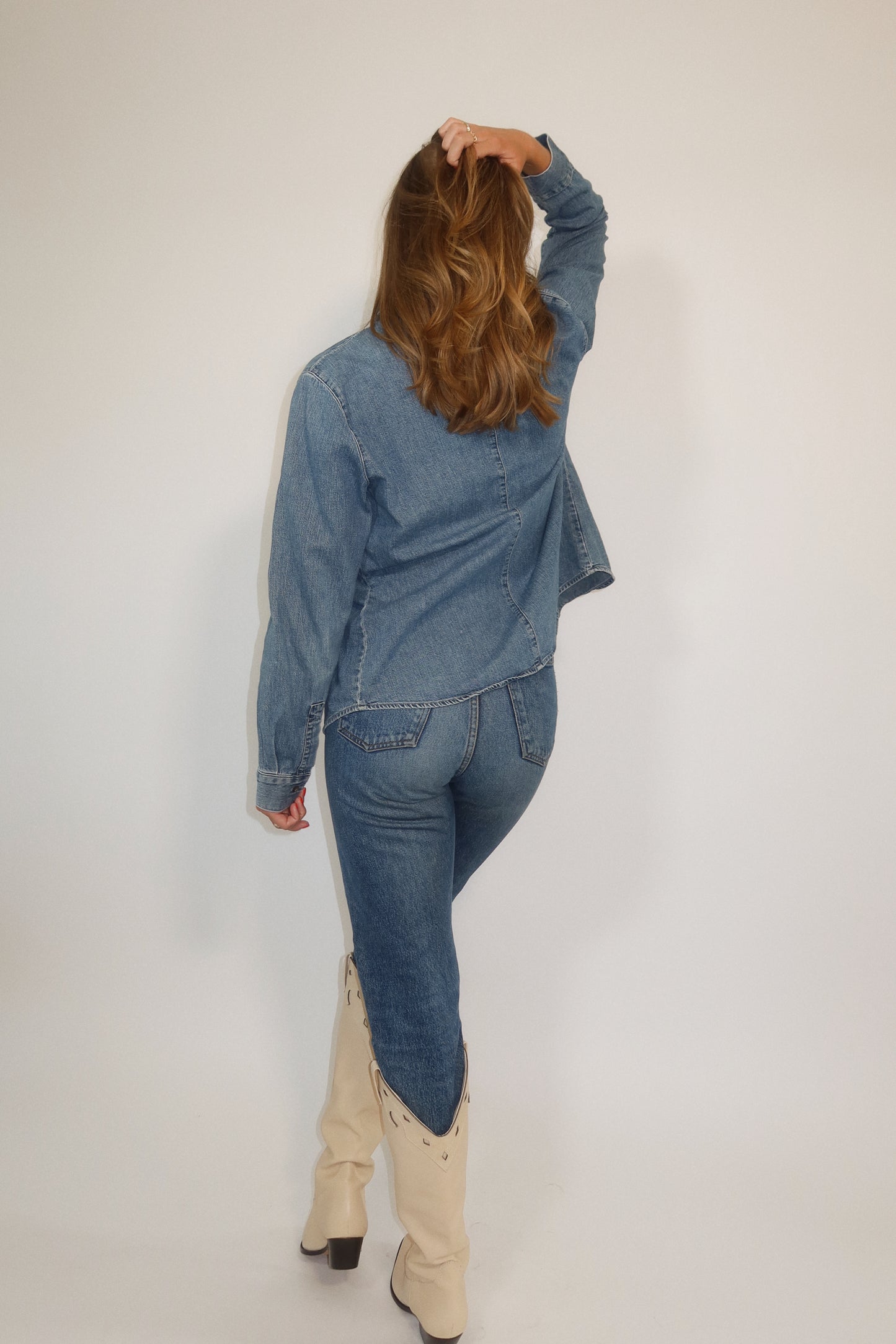 Denim Dreams Button-Down