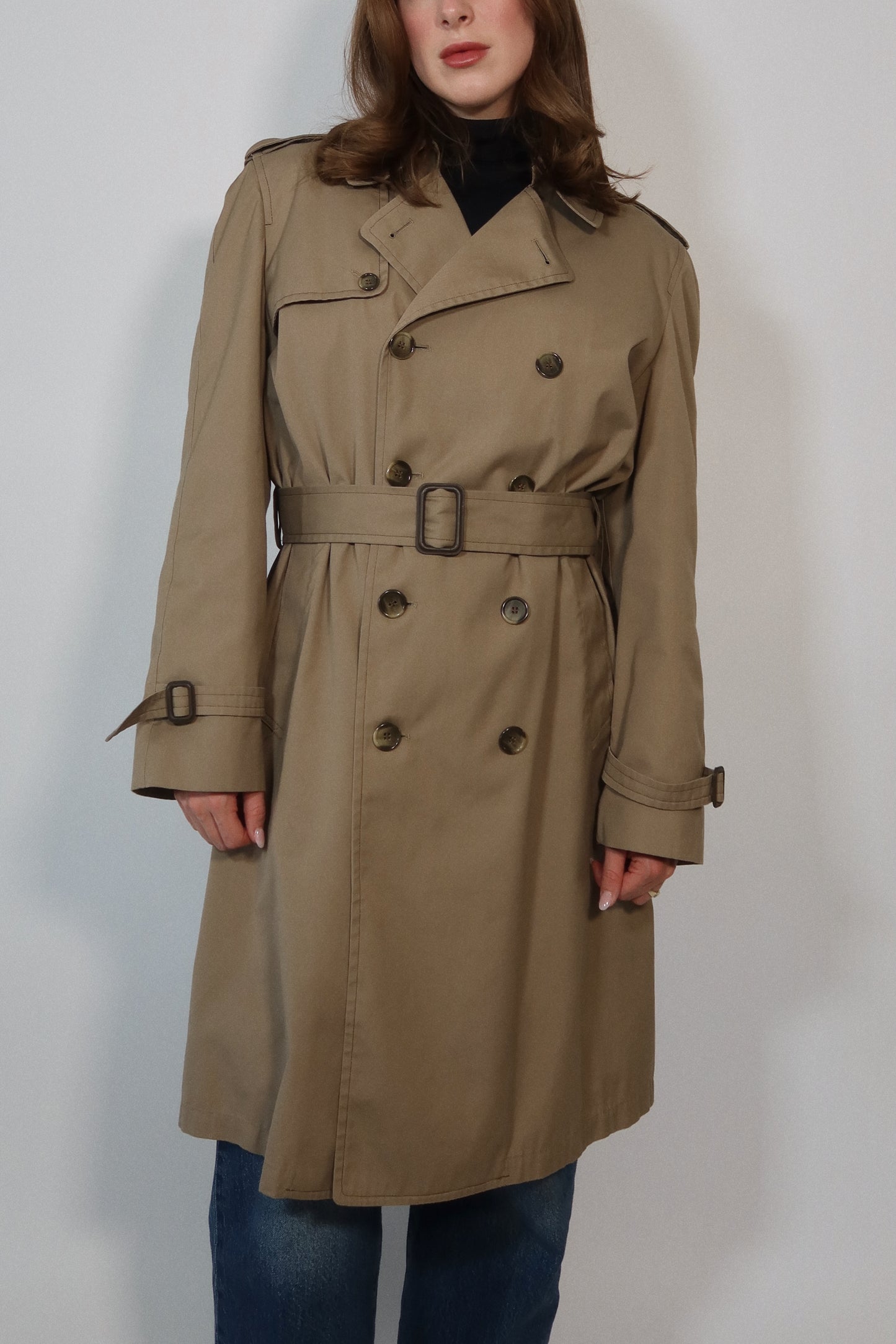 London Fog Classic Trench in Khaki