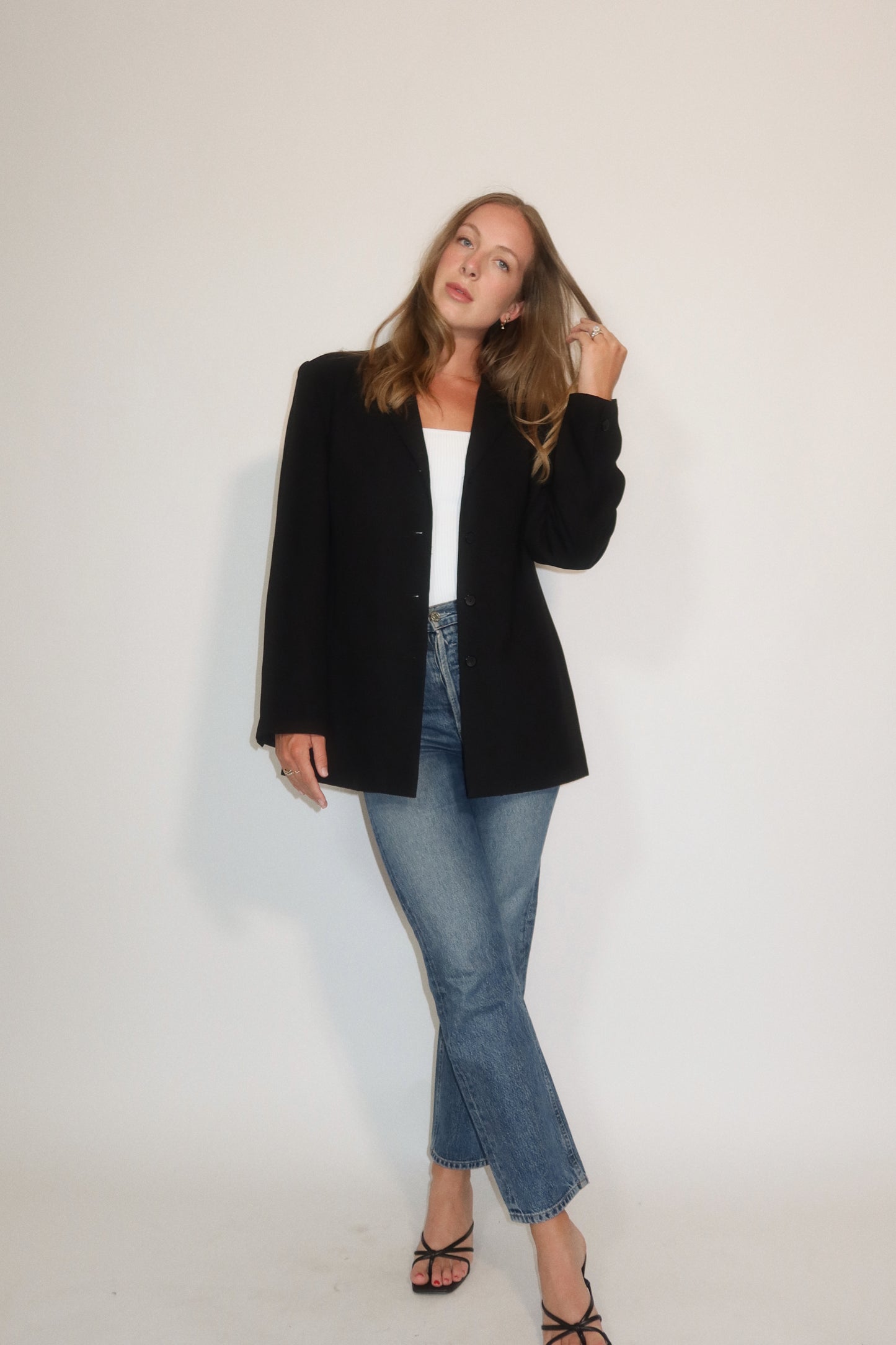 Noir Relaxed Blazer