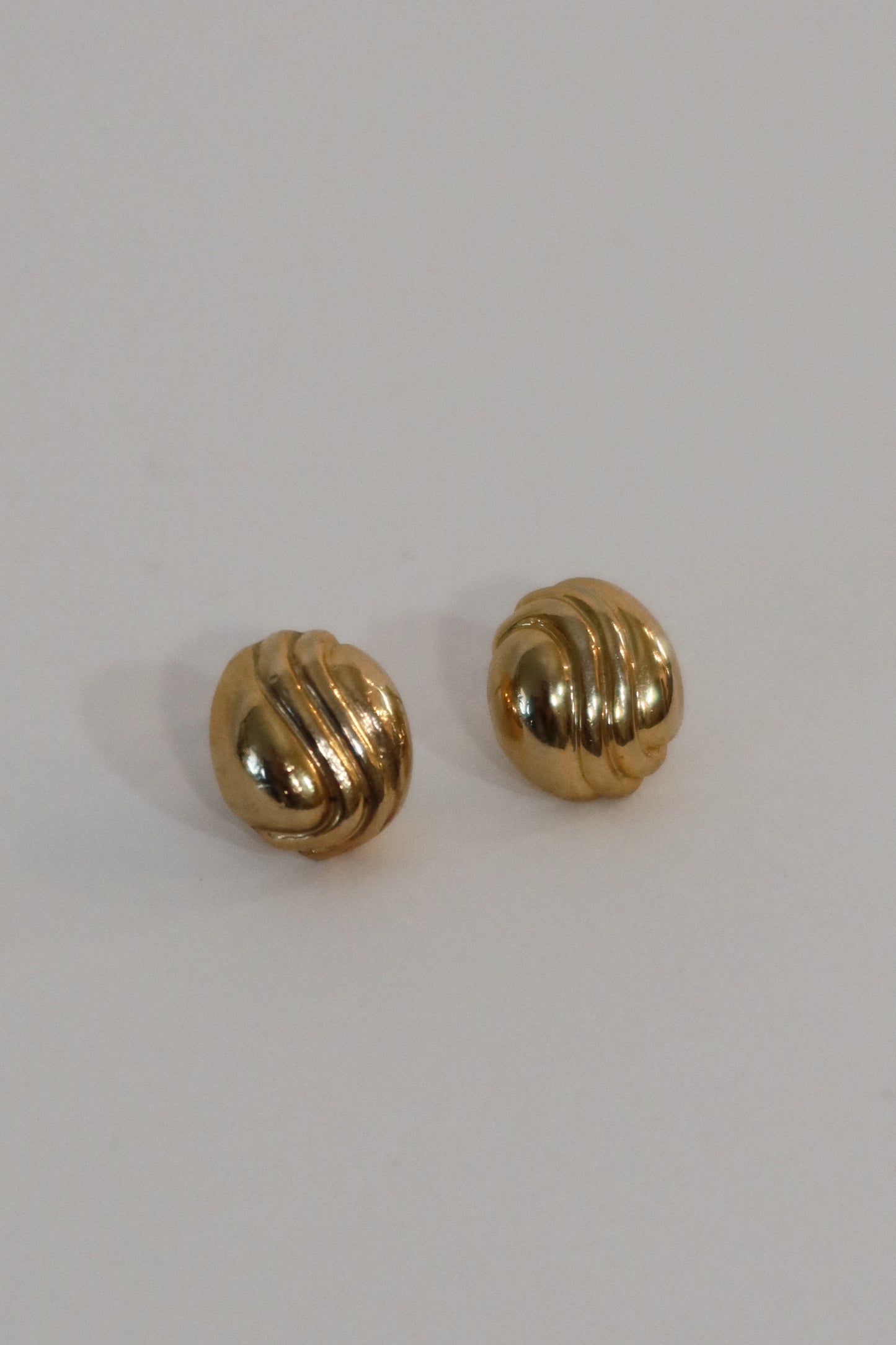 Hive Earrings in Gold